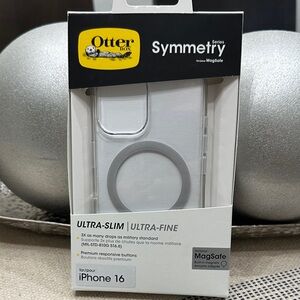 OtterBox Symmetry Series MagSafe Case for iPhone 16 - Gray